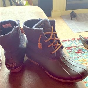 Speedy Duck Boot Navy and Black size 9